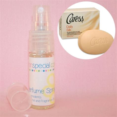 Caress Soap Perfume Spray White Peach Orange By Somethinspecial