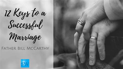 12 Keys To A Successful Marriage