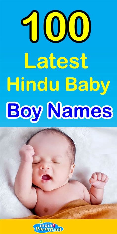 Top 100 Hindu Baby Boy Names In 2021 Baby Boy Names Hindu Baby Boy