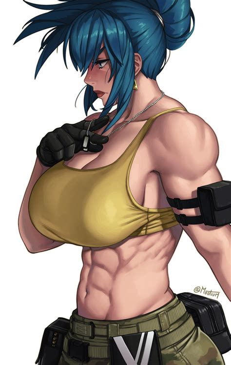 Leona Heidern The King Of Fighters And More Drawn By Mootium Danbooru