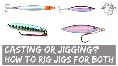 How To Rig Jigs For Casting And Jigging Youtube