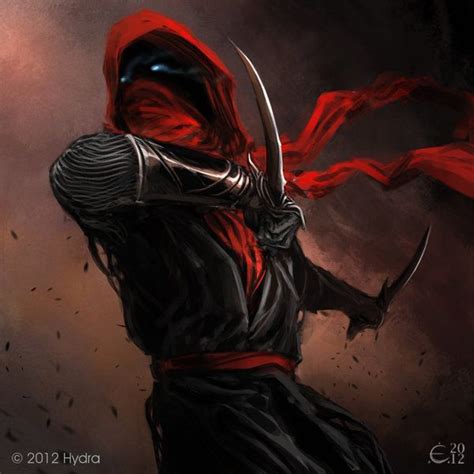 Image Result For Dandd Red Hooded Assassin Art Fantasy Character