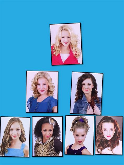 My Dance Moms Pyramid Based On Who I Like I Did Not Make This Dance