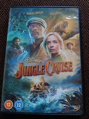 JUNGLE CRUISE DVD Dwayne Johnson Emily Blunt Jack Whitehall Disney 1