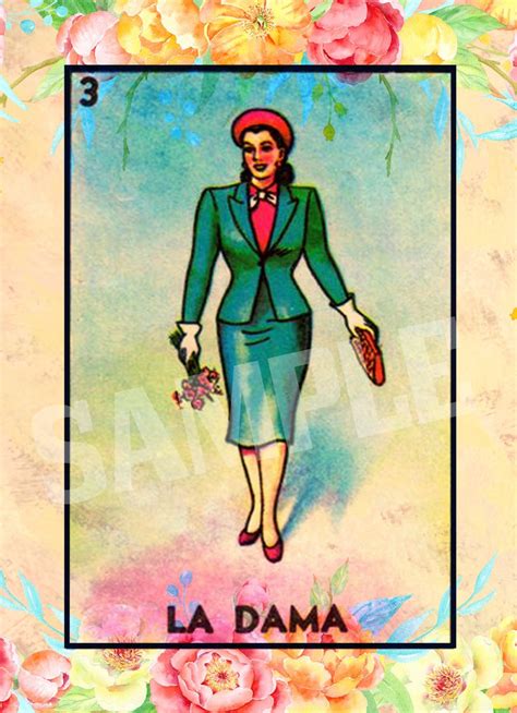 We did not find results for: La Dama 5x7 Mexican Loteria Printable NEW FOR | Etsy