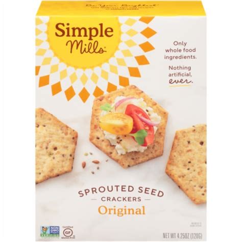 Simple Mills® Original Sprouted Seed Crackers 425 Oz Kroger