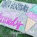 Hand Painted Custom Party Banner Birthday Banner Kraft Paper Banner Party Decor Party Sign