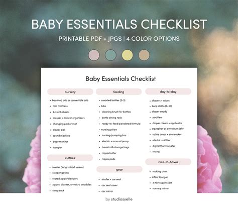 Baby Prep Checklist Everything You Need To Do Before Baby Arrives