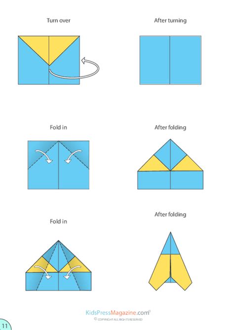 Paper Airplane Instructions Sleek Jet