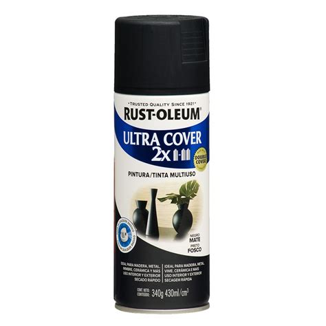 Pintura Spray Aerosol Rust Oleum Negro Mate 430ml 360 00 En Mercado