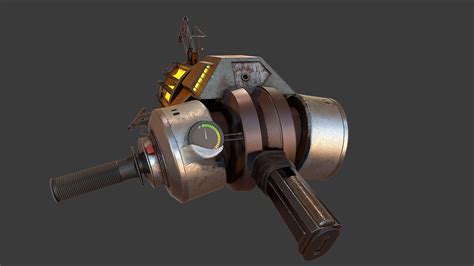 Half Life 2 Gravity Gun 3d Model Cgtrader