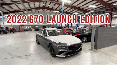 2022 Genesis G70 Launch Edition First Impression Youtube
