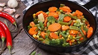 Receta de Salteado de brócoli con zanahoria