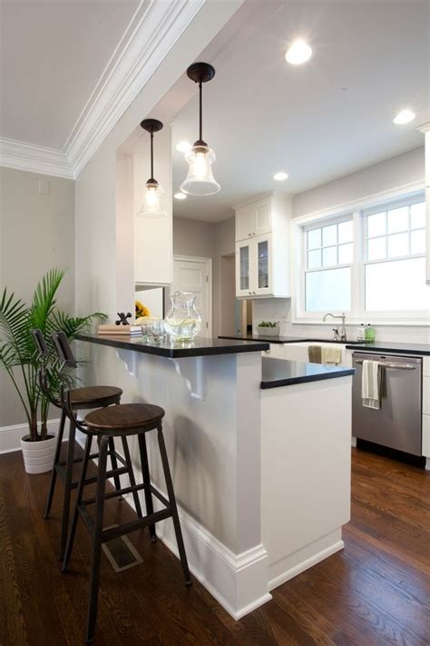I'm still working on relocating some outlets and patching up the hole in the wall that is left from the tear down. half open conept kitchens | ... Design Surprising Half Wall Room Dividers - Half wall kitchen ...
