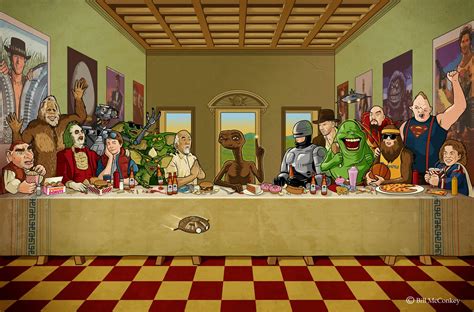 Bill Mcconkey 80s Movie Classics Last Supper