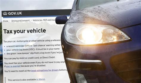 Dvla Car Tax Warning Thousands At Risk Of A Huge Fine For Making This