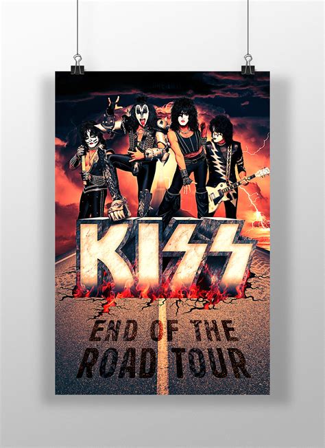 Kiss End Of The Road Tour On Behance