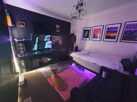 My Nearly Complete Gaming Bedroom Gaming Bedroom Gaming Room Setup