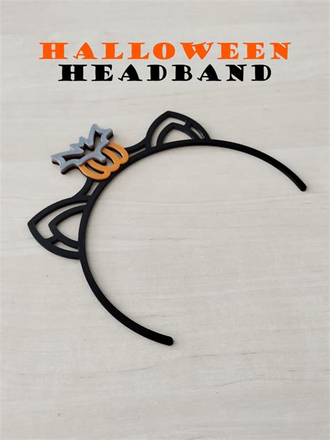 Halloween Headband By E3de Download Free Stl Model