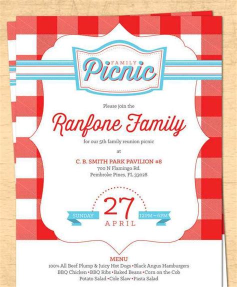 Save the date flyer family reunion printable digital invitation. Family Reunion Flyer Template Free - Cards Design Templates