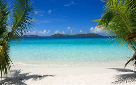 47 Tropical Island Beaches Desktop Wallpaper Wallpapersafari