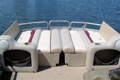 Pontoon Seat That Converts To A Bed Pontoon Seats Pontoon Boat Parts Pontoon Boat Accessories