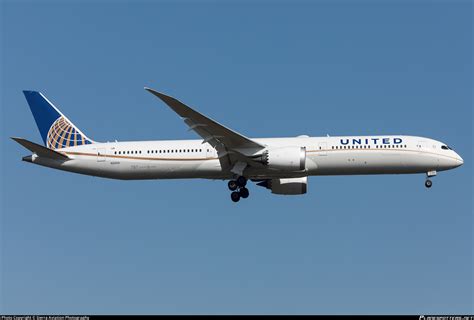 N12004 United Airlines Boeing 787 10 Dreamliner Photo By Sierra