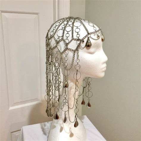 Silver Headdress Etsy