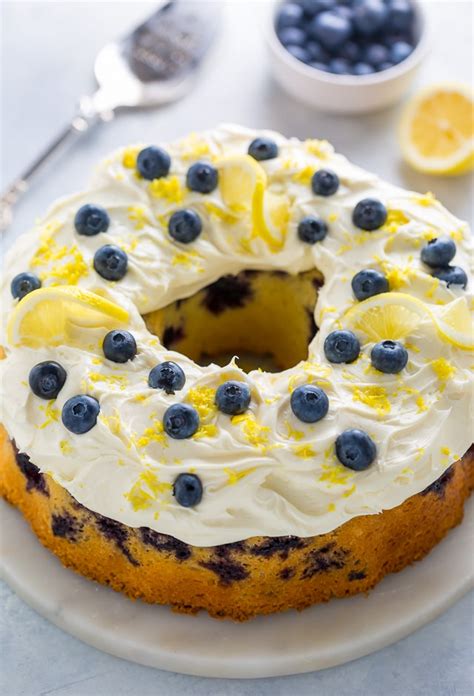 Easy To Cook Blueberry Mini Bundt Cakes With Lemon Glaze Natalie S
