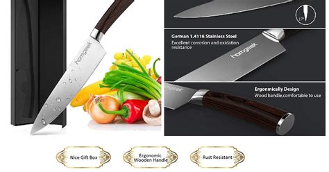 8 homgeek stainless steel chef knife 8 49 free shipping heavenly steals