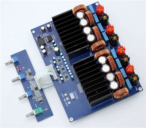 yjhifi class d tas5630 2 1 high power amplifier board opa1632 tl072 600w 2 300 dc48v home