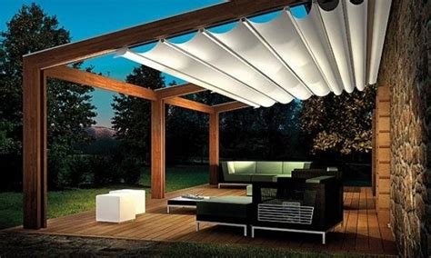 Diy Pergola With Retractable Canopy Pergola Gazebo Ideas