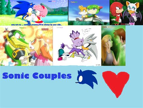 Sonic Couples Desktop Picture Only By Epiccartoonsfan On Deviantart