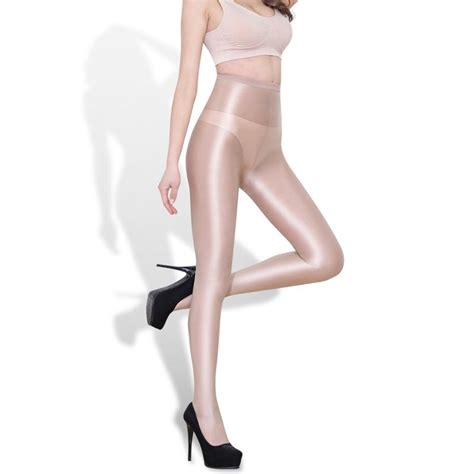 buy women 70d durable super elastic stockings shiny magical tights shaping pantyhose at