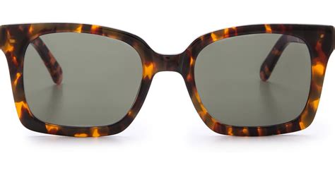 Karen Walker Praise Keeper Sunglasses In Brown Lyst