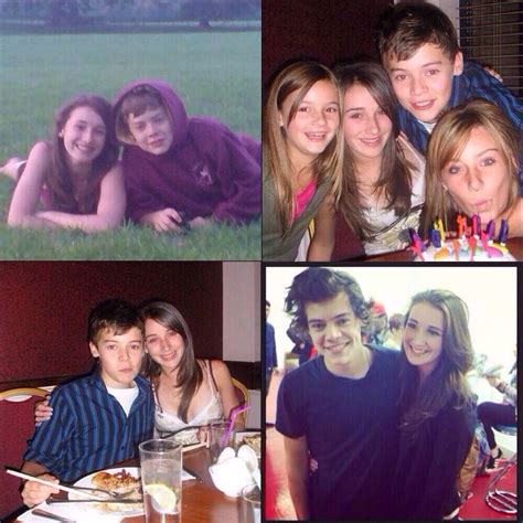 Harry With His First Girlfriend Then And Now I Love One Direction Harry Styles Harry Edward