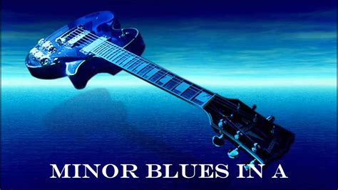 Blues In A Minor Backing Track Youtube