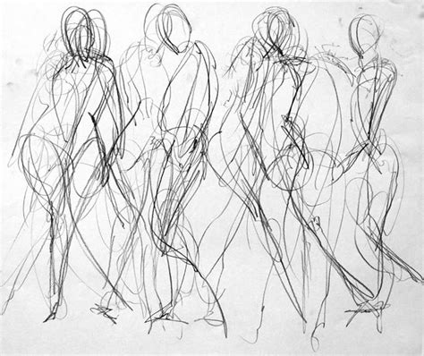 23 How To Draw Gesture Sketches Sketch Drawing