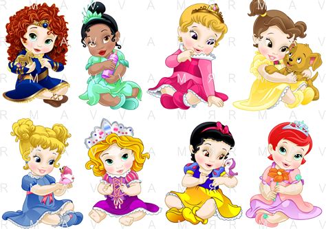 Princesa Bebé Personagens Da Disney Bebês Princesas Disney