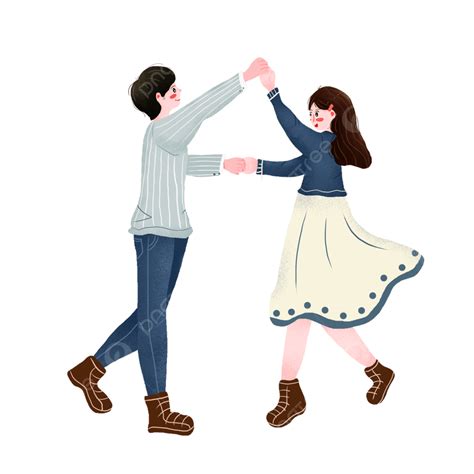 고백 축제에서 춤추는 커플 연인 대상 소년 Png 일러스트 및 이미지 에 대한 무료 다운로드 Pngtree