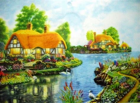 Contoh Gambar Pemandangan Alam Kartun