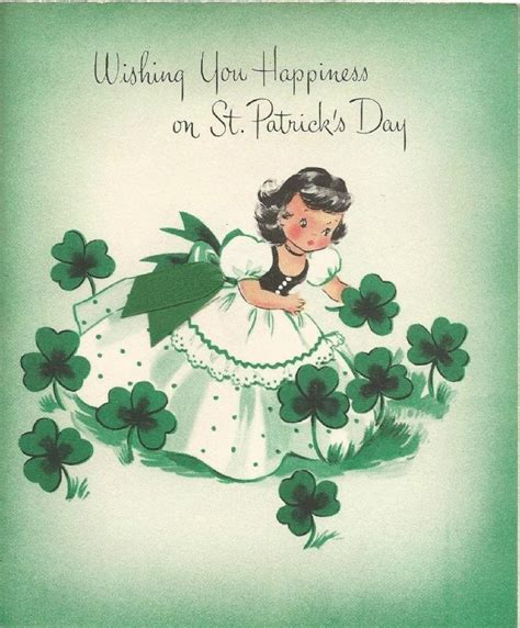 St Patrick S Day Vintage Images Vintage St Patrick S Day Card Vintage Greeting Cards Vintage