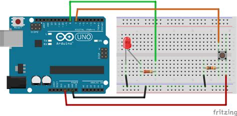 Menyalakan Dan Mematikan Led Dengan Push Button Arduino Community