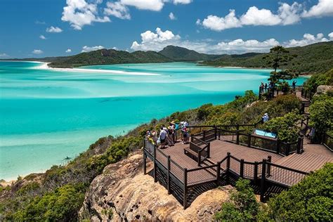 Lookout At Hill Inlet Whitehaven Beach Whitsunday Islands Tours