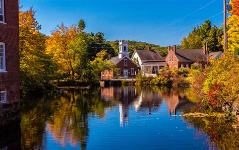 Scenic New Hampshire Monadnock Region Of New Hampshire