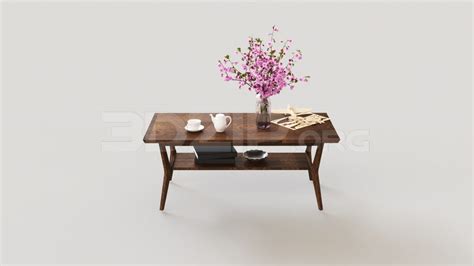 7008 Free 3ds Max Tea Table Model Download
