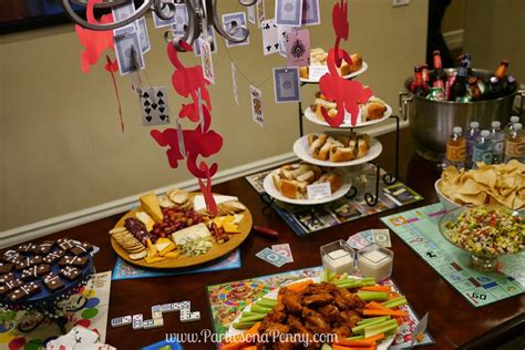 Parties On A Penny Board Game Themed Birthday Party
