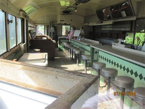 Inside An Unused Diner On Route 20 Near Duanesburg New York Near