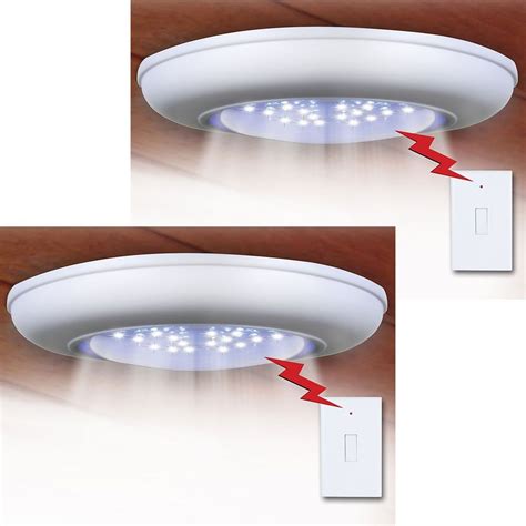 Wireless Ceiling Wall Led Light W Remote Control