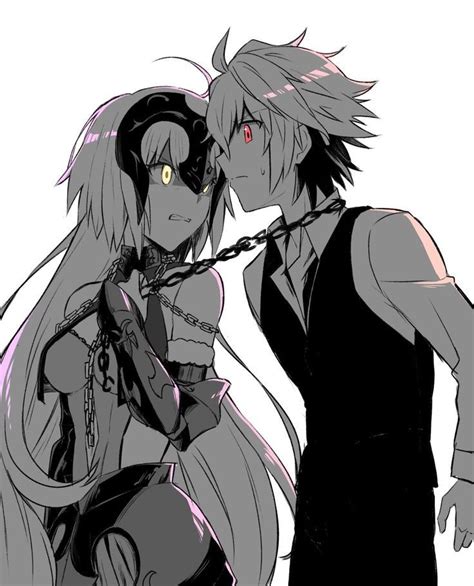 Sieg And Jeanne Fate Fateapocrypha Fate Stay Night Jeanne Alter